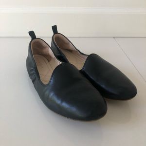 Cole Haan Black Leather Ballet Flats